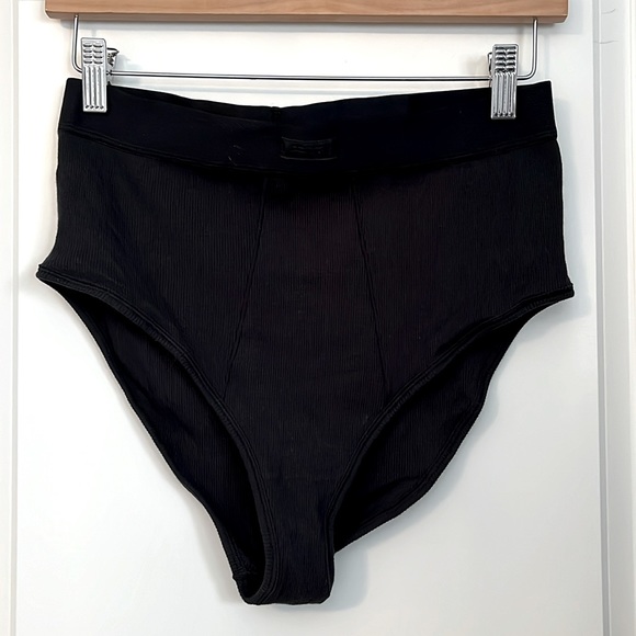 Skims Cotton Rib High Waisted Brief - Picture 3 of 4